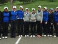 women's golf team posing