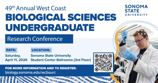 Biological Sciences Conference flier