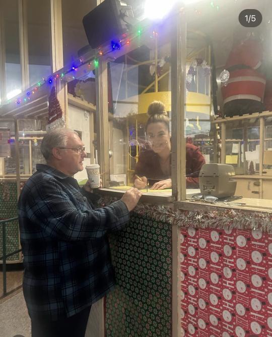 SSU alumna Gina Villeggiante at work in her dispatcher role