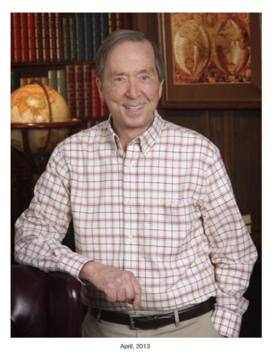 Richard Van Gieson, founding SSU faculty member and longtime chair of SSU Economics Department, April 2013