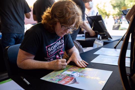 The Thicker than Smoke event hosted by actress Bonnie Hunt and country superstar Brad Paisley helped raise nearly $190,000.
