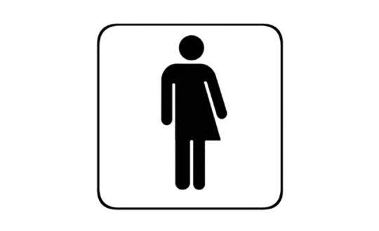 gender neutral bathroom sign