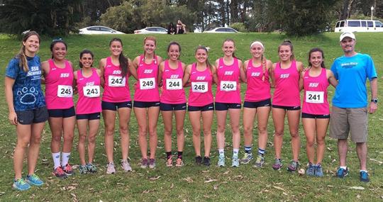 women's cross country team