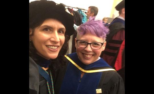 Carmen Works and Jennifer Lillig