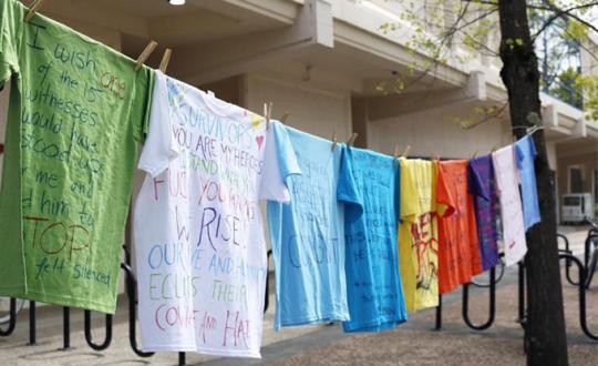 Clothesline Project Sonoma State 2019