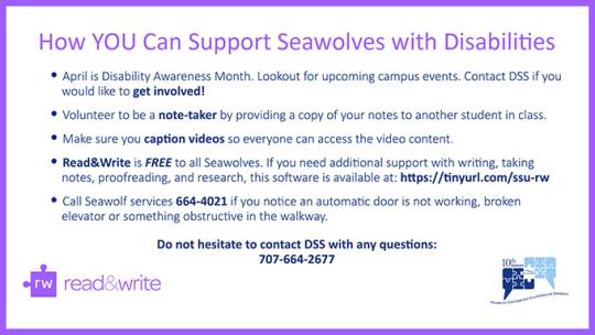 How you can support Seawolves with disabilities