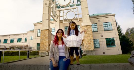 lucero alvarez vieyra with her daughter mia