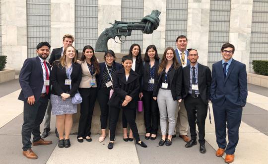 Sonoma State Model United Nations at National Model United Nations Conference