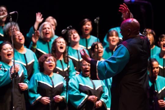 Oakland Interfaith Gospel Choir in concert 