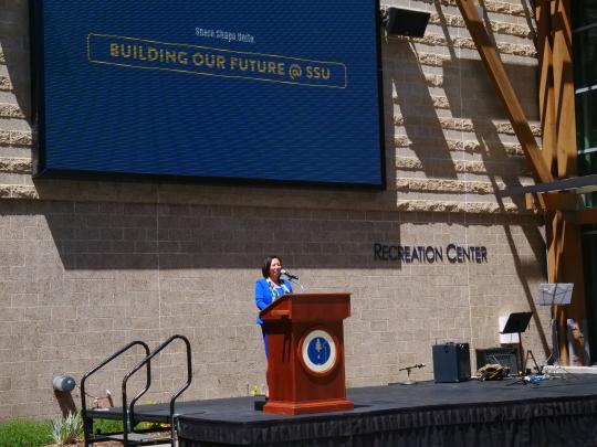 SSU engaged in a comprehensive process to share, shape and unite around a strategic plan, one that will set the direction for the university for years to come. 