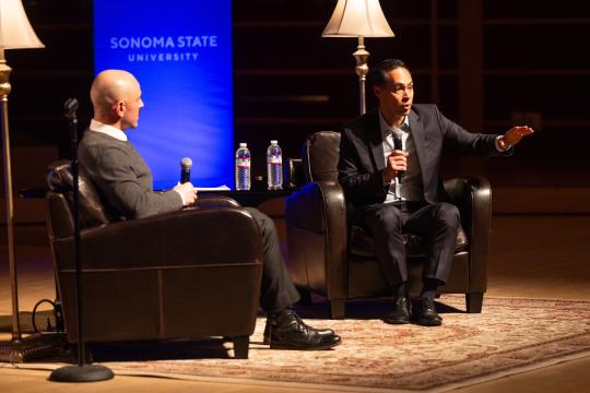 Julian Castro and Herman Hernandez