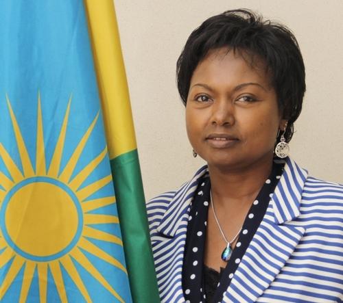 Rwandan Ambassador Mathilde Mukantabana