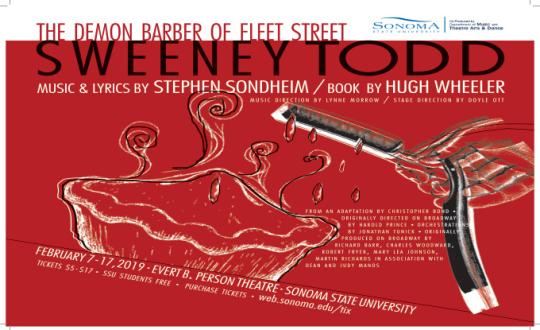 "Sweeney Todd - The Demon Barber of Fleet Street" 2019, Sonoma State University