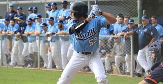 Daniel Caresio at bat 