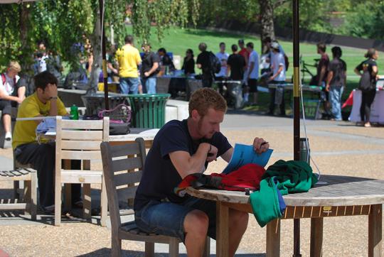 student studying 