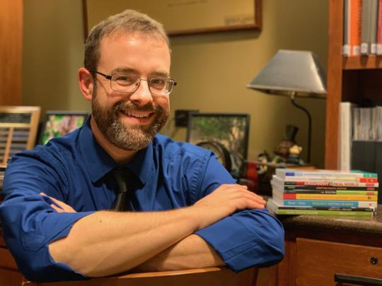 Dr. Troy Hicks, co-director of the NEH-funded grant, is a professor of English and education at Central Michigan University.