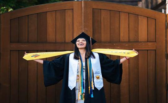 Yatziry Galvan Sonoma State graduation 