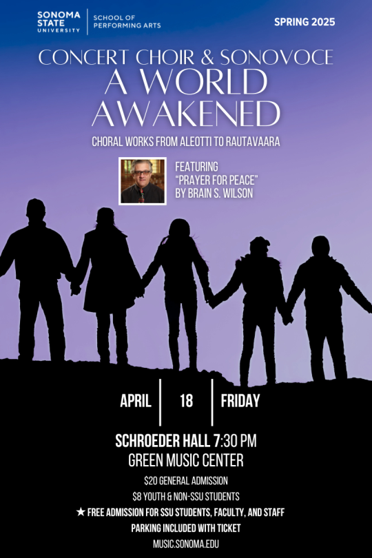 Event poster for 'Concert Choir & Sonovoce A World Awakened.png'