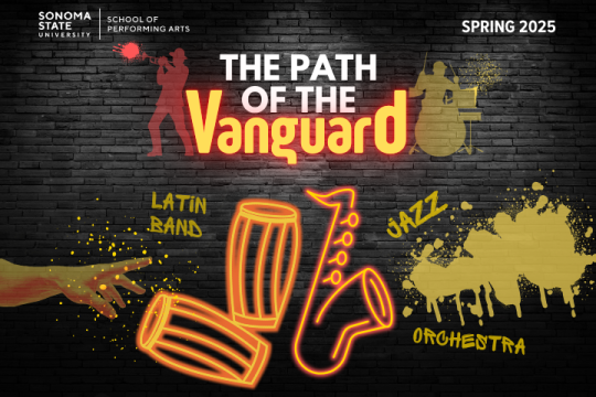The event flyer for the Spring 2025 The Path of the Vanguard