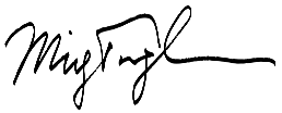 President Mike Lee's Signature