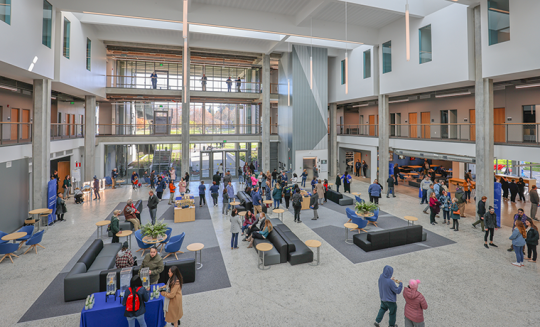 Stevenson Hall atrium